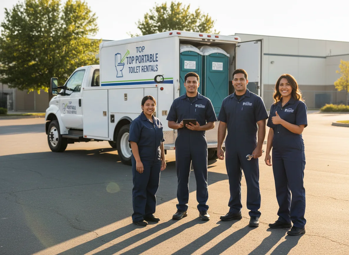 Short Term Porta Potty Rental company in De Land, IL